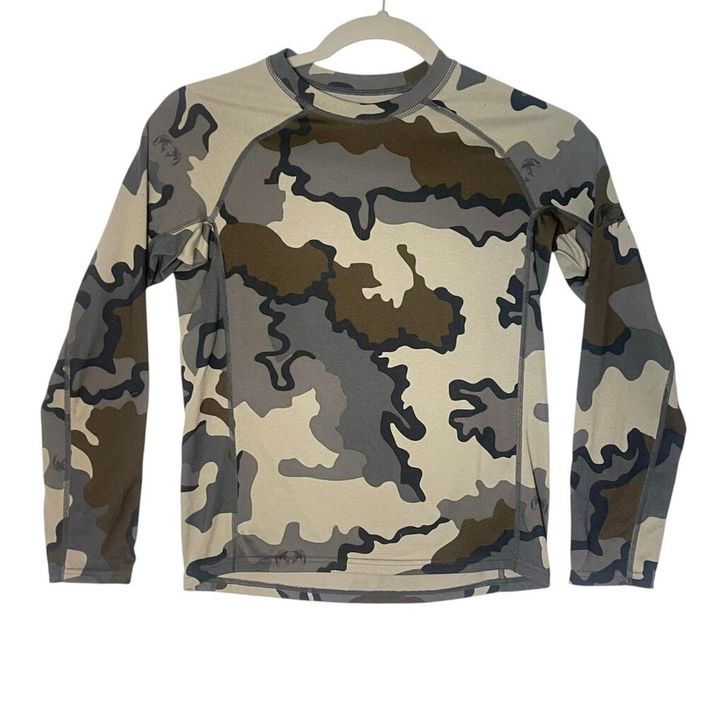 KUIU Boys Youth Base Layer Size M Vias Camouflage Pattern Hunting Outdoors